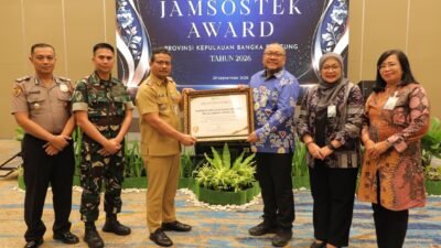 Gubernur Hidayat Arsani Raih Penghargaan Jamsostek Award 2026 atas Komitmen Lindungi 22.000 Pekerja Rentan