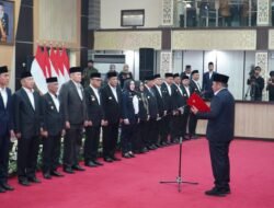 Herman Deru Kukuhkan KDEKS Kabupaten/Kota Se-Sumsel, Perkuat Ekonomi dan Keuangan Syariah