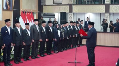 Herman Deru Kukuhkan KDEKS Kabupaten/Kota Se-Sumsel, Perkuat Ekonomi dan Keuangan Syariah