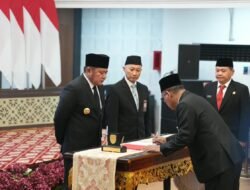 Kukuhkan Kepala BPKP Sumsel Baru, Herman Deru Tekankan Pentingnya Navigator Keuangan Daerah