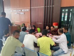 Berkas P21, Polda Babel Limpahkan 5 Tersangka Kasus Penampungan 52,5 Pasir Timah Ilegal Ke Kejari Belitung