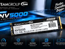 Bukan SSD Biasa! Teamgroup NV5000 Meluncur Dengan Grafena, Kecepatan 5.000 MB/s Hingga 2TB